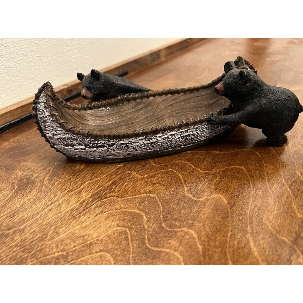 Decorative Bear Dish Made From High Quality Resin